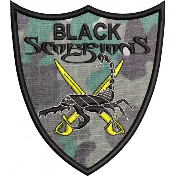 ECUSON / EMBLEMA BLACK SCORPIONS